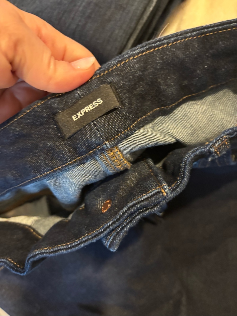 Bundle of 3 Jeans - madewell, express and Lucky - Picture 2 of 9